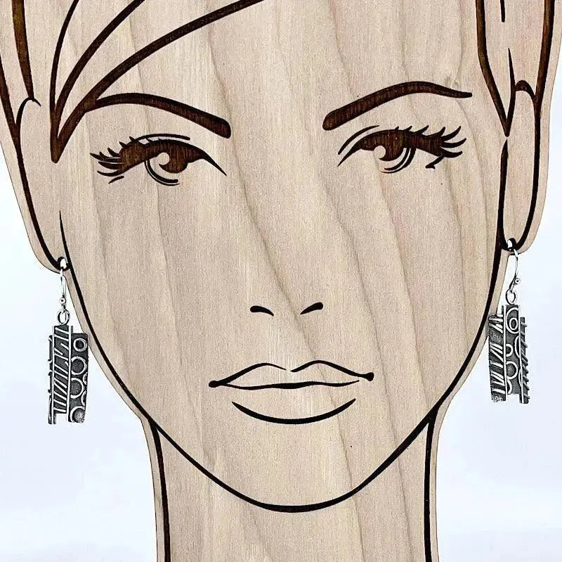 Sterling Silver and Patina Earrings - Kristin Christopher