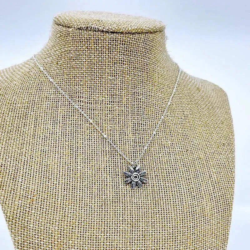 Sterling Flower Necklace - Small - Kristin Christopher