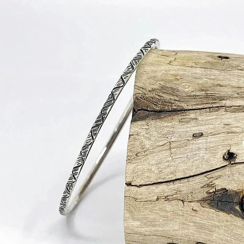 Sterling Silver Bangle Bracelet - Kristin Christopher