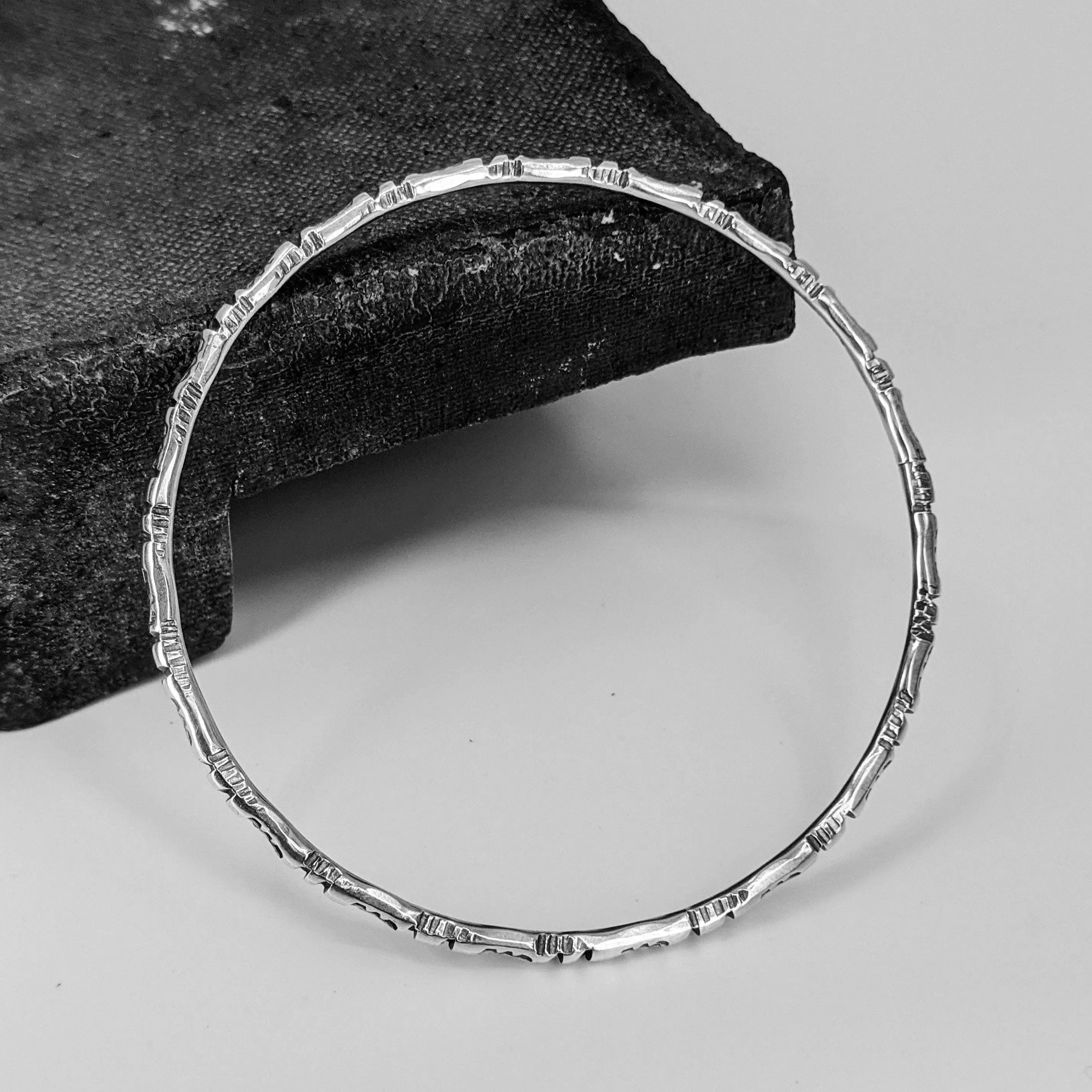 Sterling Silver Bangle Bracelet - Kristin Christopher