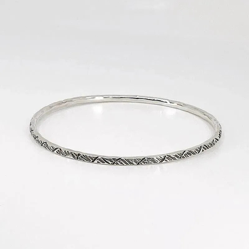 Sterling Silver Bangle Bracelet - Kristin Christopher