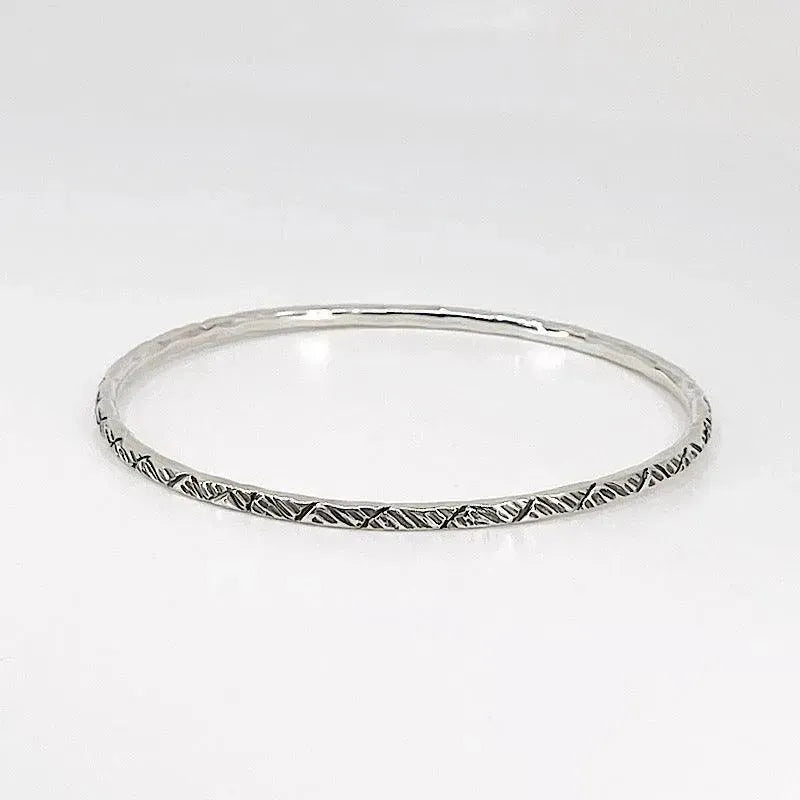 Sterling Silver Bangle Bracelet - Kristin Christopher