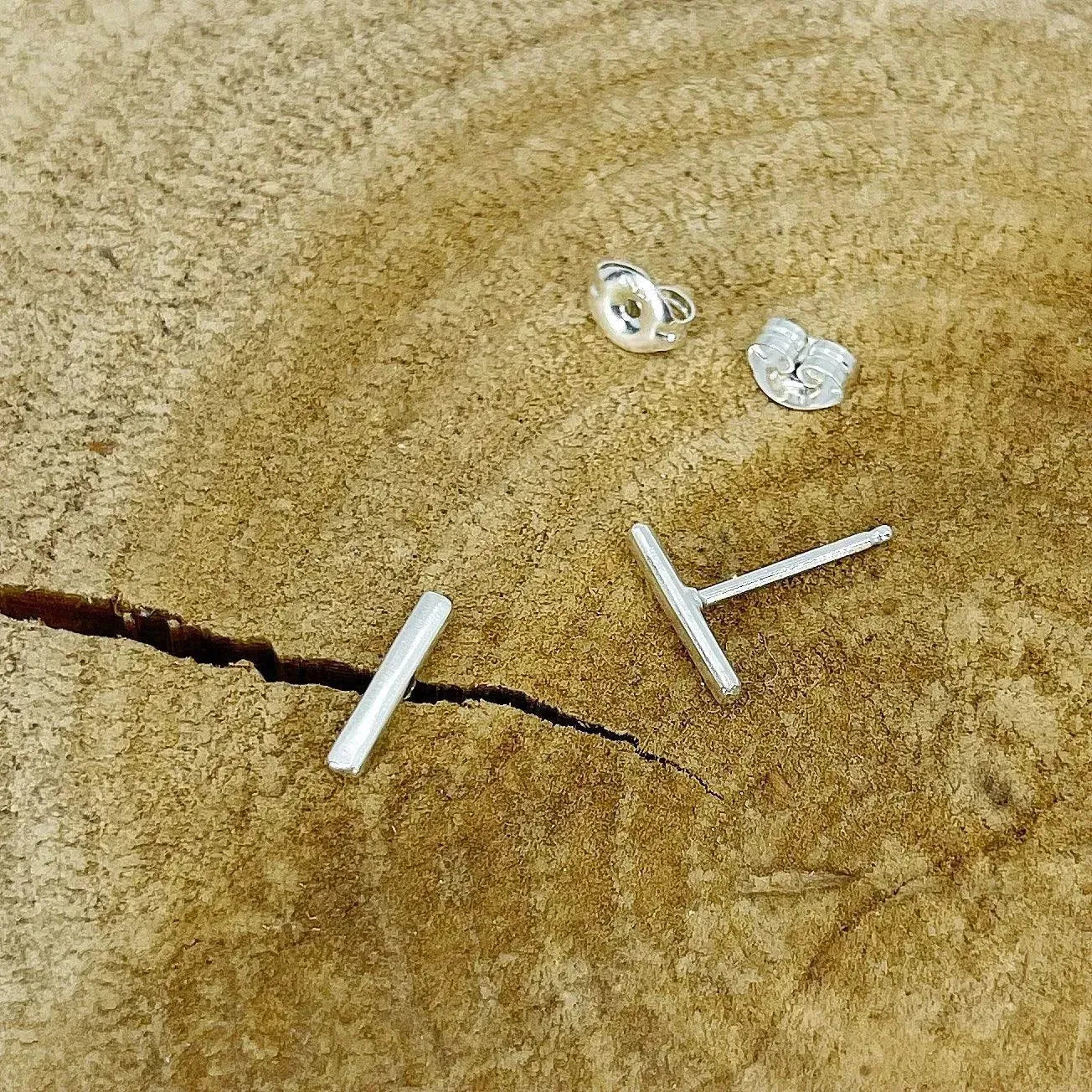 Sterling Silver Bar Earrings - Kristin Christopher