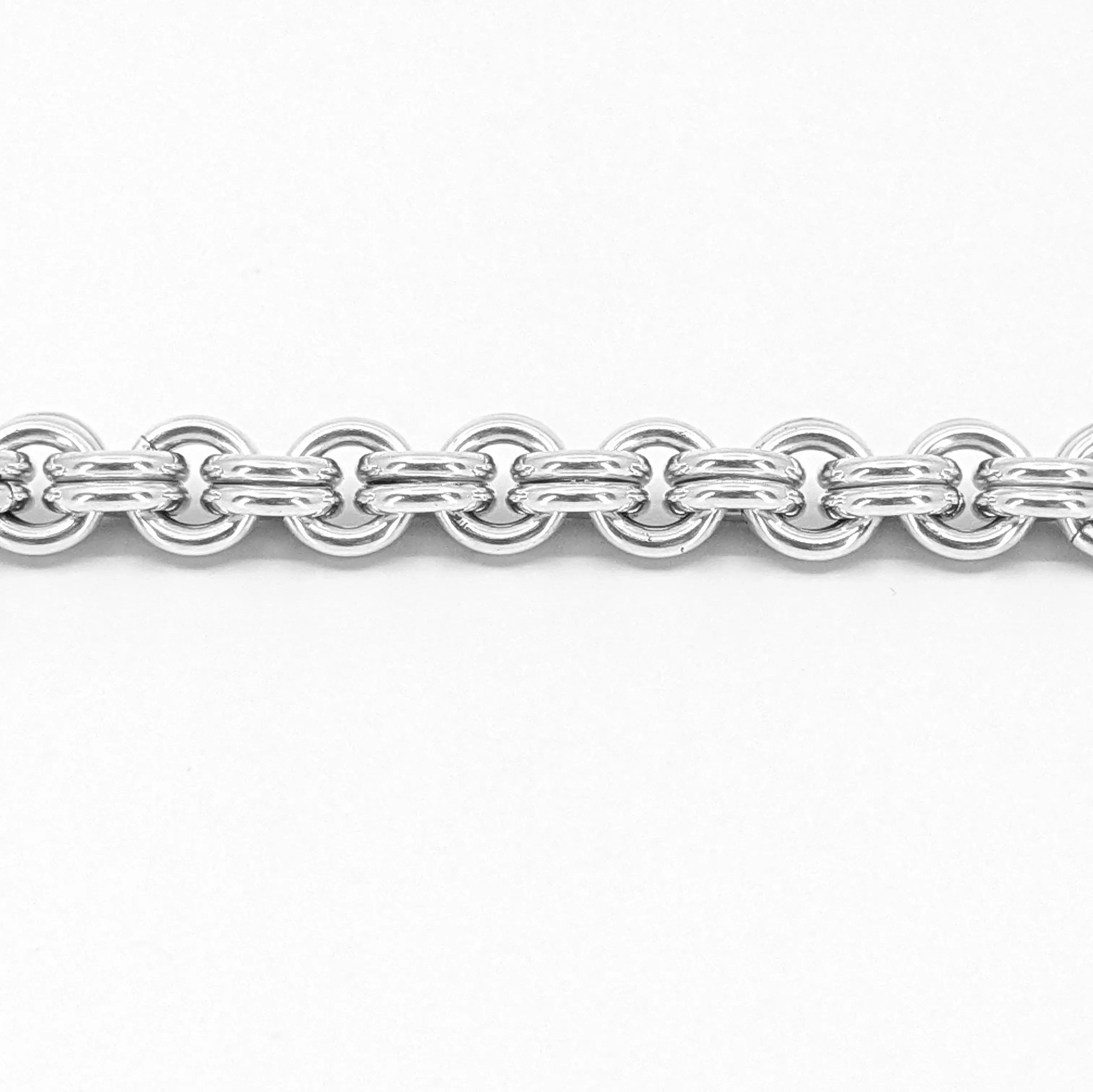 Sterling Silver Chain Mail Bracelet - Kristin Christopher