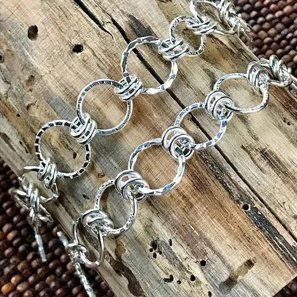Sterling Silver Circles Bracelet - Kristin Christopher