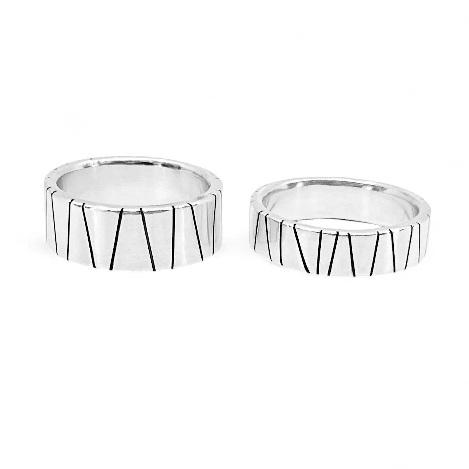 Sterling Silver Ring - Lines - Kristin Christopher