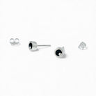 Sterling silver stud earrings by Kristin Christopher