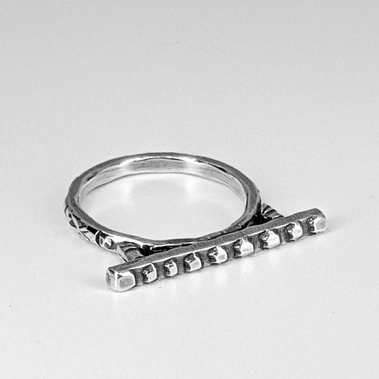 Bar - Sterling Silver Ring - Size 7 - Kristin Christopher