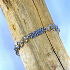 Reversible Sterling Silver and Patina Bracelet - Kristin Christopher