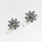 Sterling Silver Earrings with Freshwater Pearls - Kristin Christopher