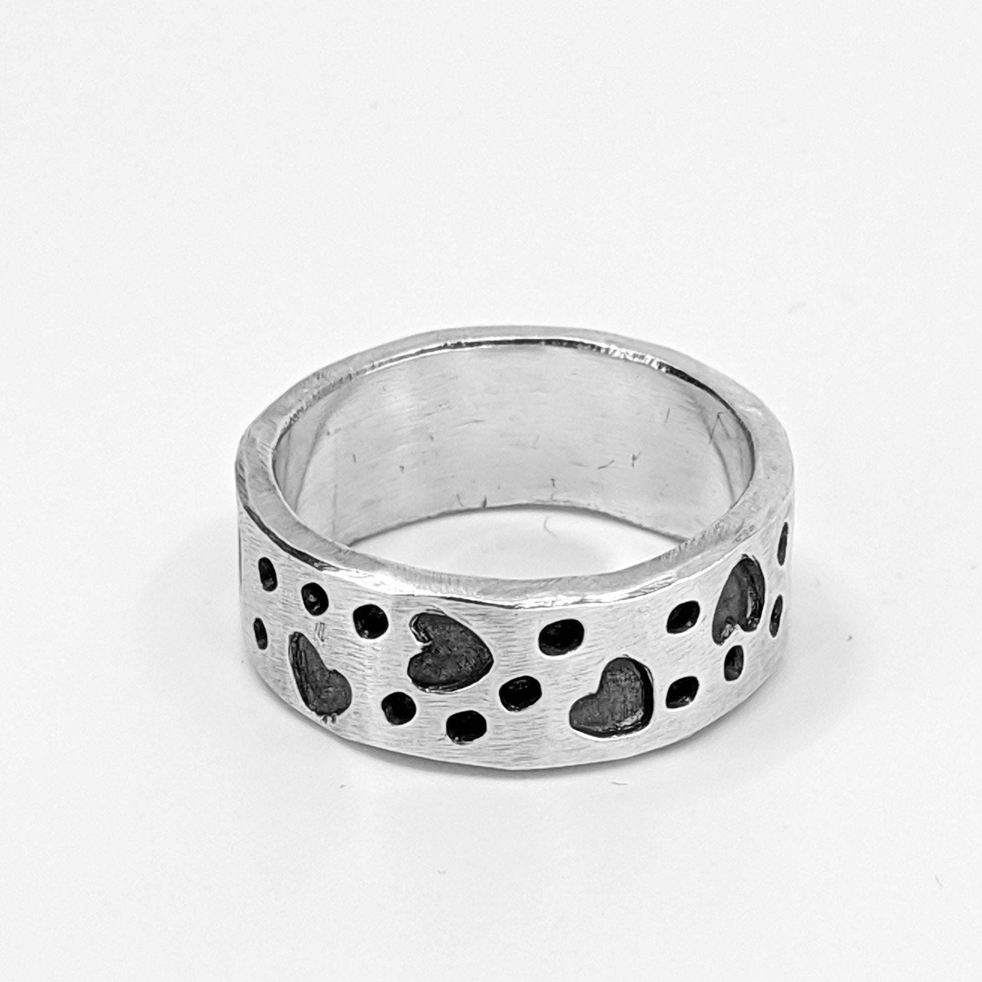 Sterling Silver Ring - Wide Band - Size 10 - Kristin Christopher